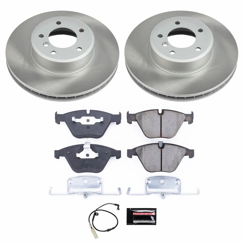 Power Stop 2008 BMW 535xi Front Semi-Coated Rotor Kit PowerStop