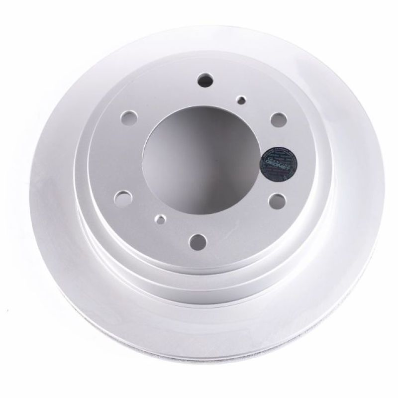Power Stop 00-06 Mitsubishi Montero Rear Evolution Geomet Coated Rotor PowerStop