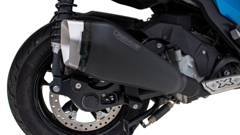 Remus 2019 Scooter BMW C 400 X C 400 GT End Cap - Black Remus