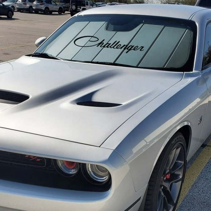 Covercraft 15-23 Dodge Challenger w/wo MCOáááááá UVS100 Custom Sunscreen with Dodge Challenger