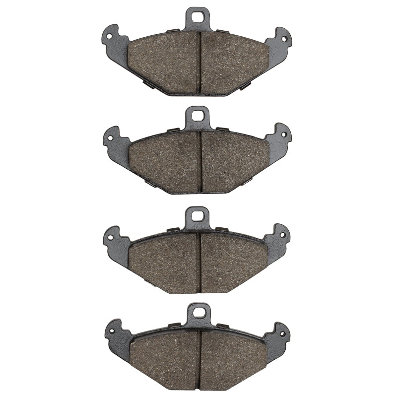 R1 Rear Semi-Metallic Brake Pads 1988-2000 Dodge/Eagle - 2311-0491-00