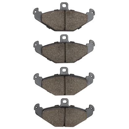 R1 Rear Semi-Metallic Brake Pads 1988-2000 Dodge/Eagle - 2311-0491-00