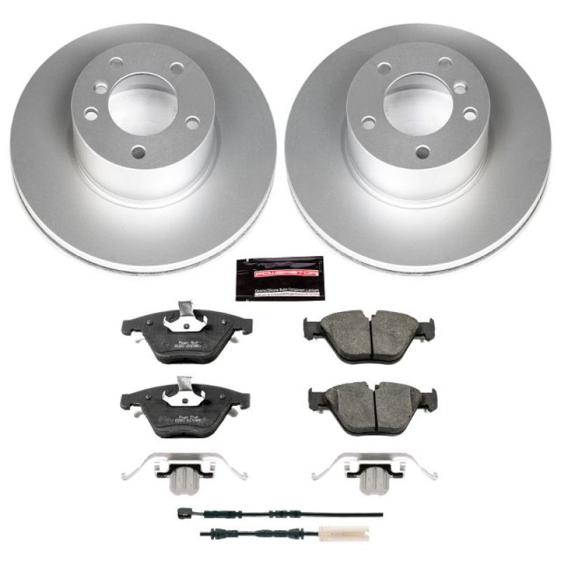 Power Stop 13-15 BMW X1 Front Z23 Evolution Sport Coated Brake Kit PowerStop