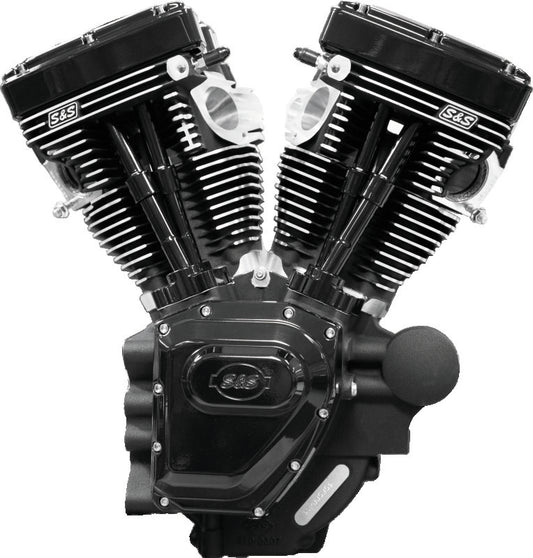 S&S Cycle 99-06 BT T111 Black Edition Longblock Engine - 585 GE Cams - 310-0830A