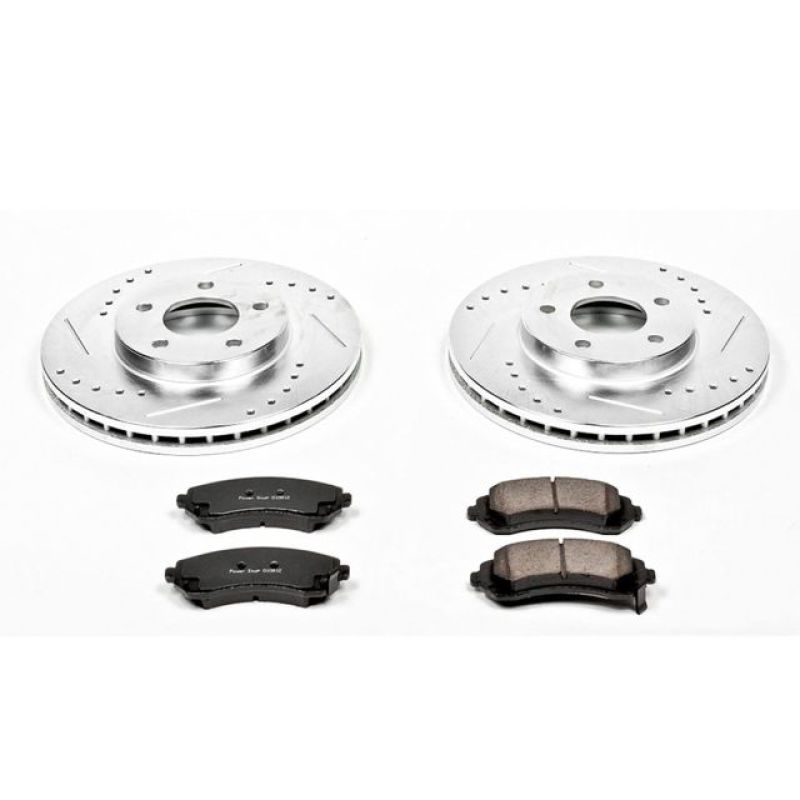 Power Stop 02-06 Buick Rendezvous Front Z23 Evolution Sport Brake Kit PowerStop