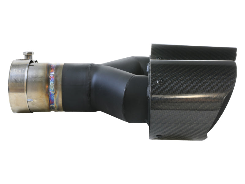 aFe Takeda 2-1/2" 304 Stainless Steel Exhaust Tip - 49T25480-C122