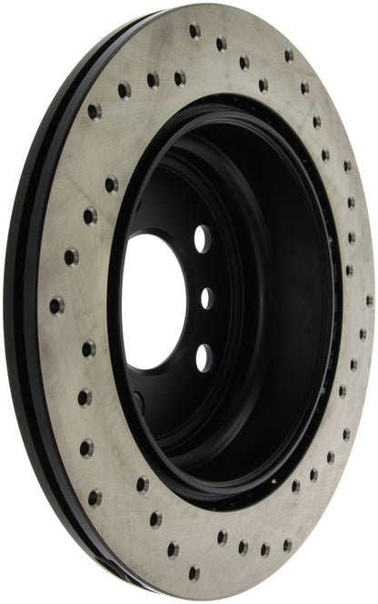 StopTech Sport Cross Drilled Brake Rotor - Front Left Stoptech