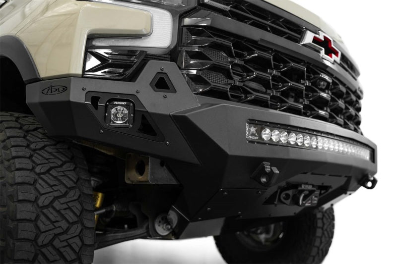 Addictive Desert Designs 2022+ Chevy Silverado 1500 ZR2 Stealth Fighter Front Bumper Addictive Desert Designs