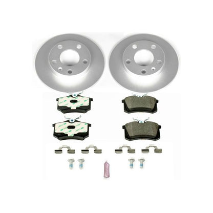 Power Stop 02-06 Audi A4 Rear Euro-Stop Brake Kit PowerStop