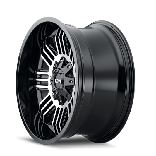ION Type 149 20x9 / 8x180 BP / -12mm Offset / 124.1mm Hub Black/Machined Wheel