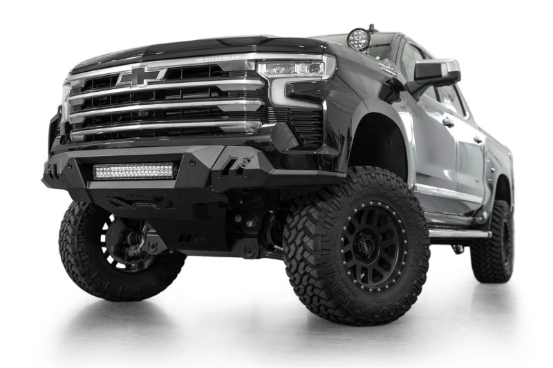 ADD 2022+ Chevrolet Silverado 1500 Black Label Front Bumper Addictive Desert Designs