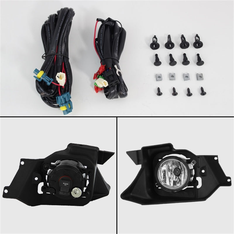 Spyder Honda CRV 2012-2014 OEM Fog Lights W/Switch Clear FL-HCRV2012-C SPYDER
