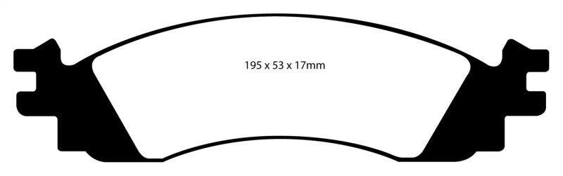 EBC GreenStuff Front Brake Pads - DP61767 EBC
