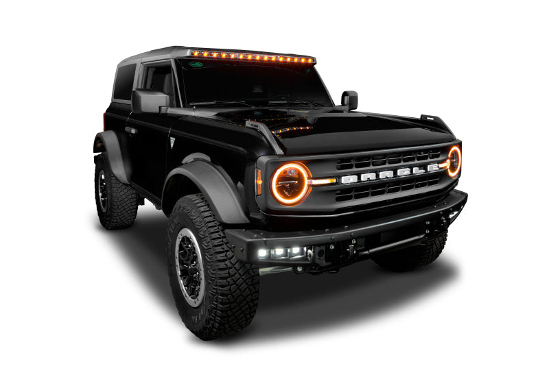 Oracle 2021+ Ford Bronco Integrated Windshield Roof LED Light Bar System ORACLE Lighting