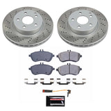 Power Stop 08-12 Mercedes-Benz C300 Front Semi-Coated Rotor Kit