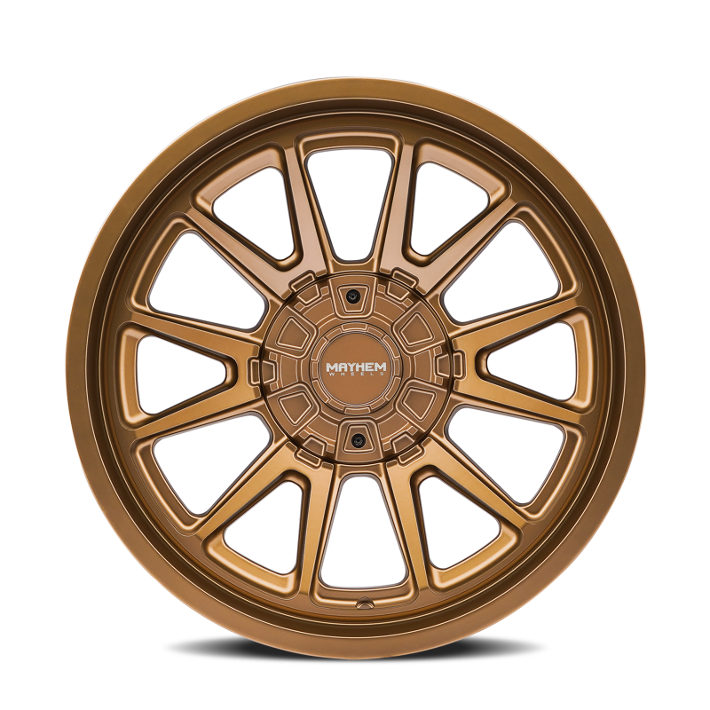 Mayhem 8116 Intrepid 20x9 / 8x180 BP / 0mm Offset / 124.1mm Hub Matte Bronze Wheel
