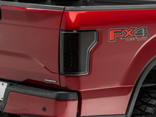 Load image into Gallery viewer, Raxiom 15-17 Ford F-150 Axial Series LED Tail Lights- Blk Housing (Smoked Lens)