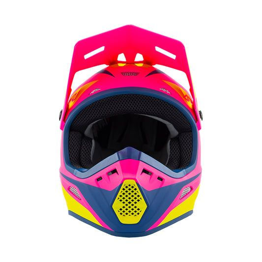 Answer 26 AR1 Mototown Helmet Matte Pink/Hyper Acid/Grey/Black - 2XL