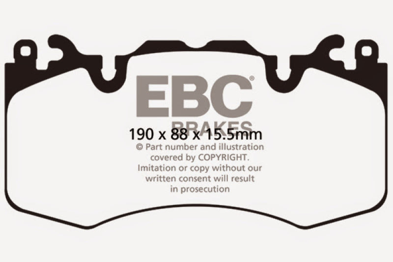 EBC BlueStuff Front Brake Pads - DP52064NDX EBC