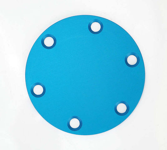 NRG Horn Delete Plate Laser Logo - Blue - STR-250BL