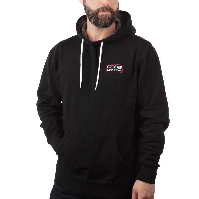 COBB Black Pullover Hoodie - Size X-Small CO-LINERHOODIE-BLK-XSM