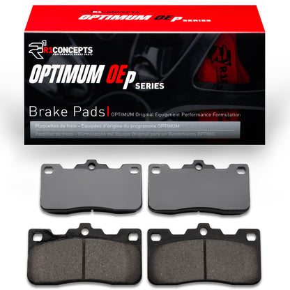 R1 Rear OE Brake Pads 1983-1984 Toyota Cressida - 2551-0243-00