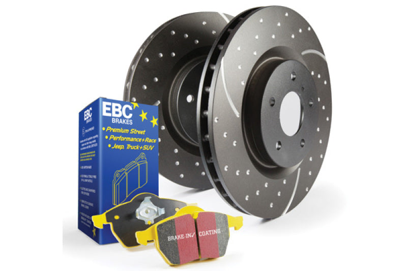 EBC Stage 5 YellowStuff Brake Pads and GD Rotors Kit - S5KF1391