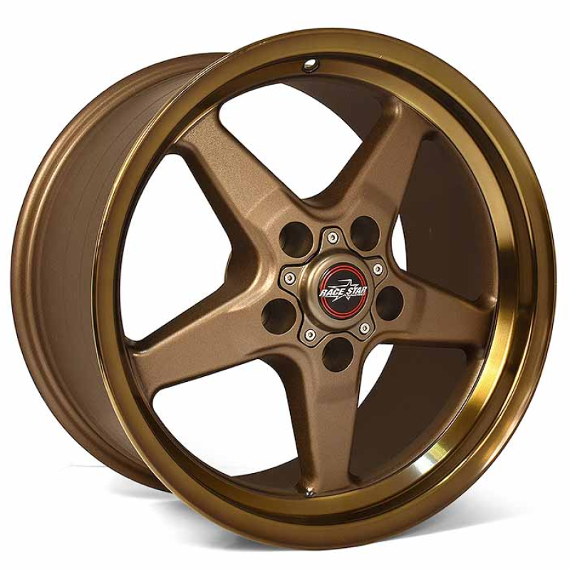 Race Star 92 Drag Star Bracket Racer 15x10 5x4.50BC 6.25BS Bronze Wheel Race Star