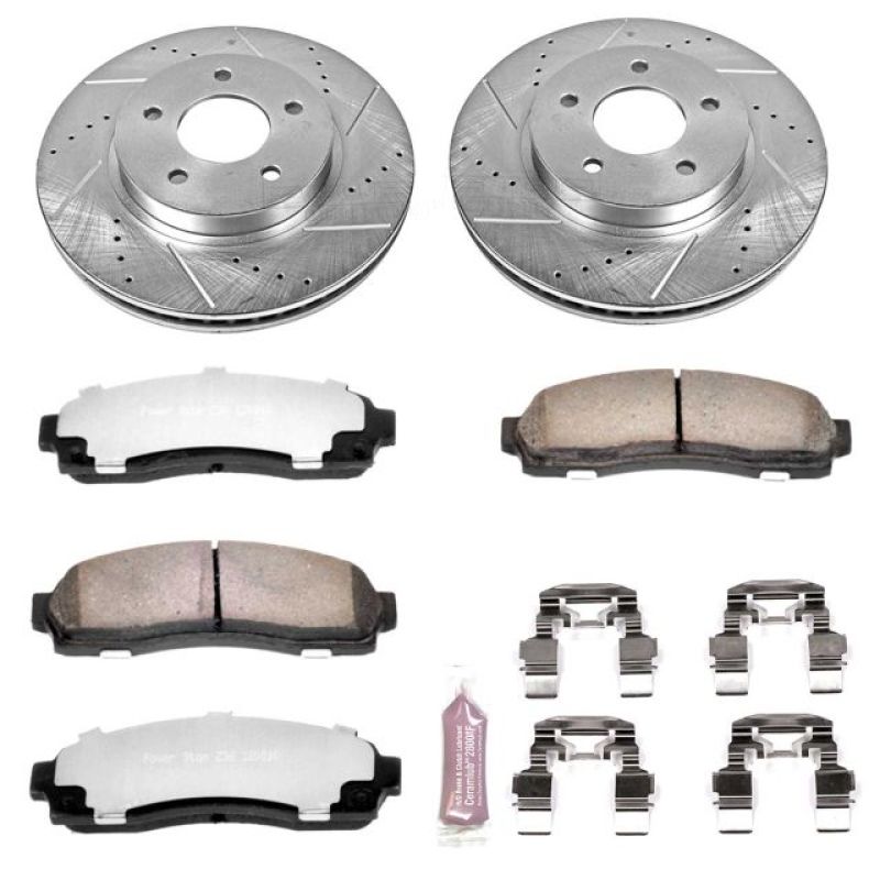 Power Stop 05-06 Chevrolet Equinox Front Z36 Truck & Tow Brake Kit PowerStop