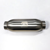 Stainless Bros 5in Body x 18in Length 4in Inlet/Outlet Bullet Resonator