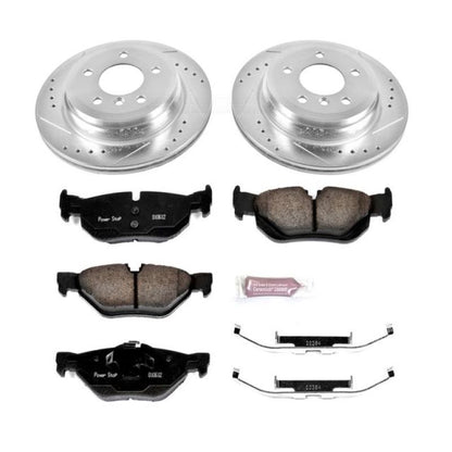 Power Stop 11-13 BMW 328i Rear Z23 Evolution Sport Brake Kit PowerStop