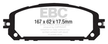 Load image into Gallery viewer, EBC Ultimax2 Front Brake Pads - UD1709