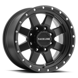 Raceline 935B Defender 16x6in / 6x139.7 BP / 0mm Offset / 4.25mm Bore - Satin Black Wheel