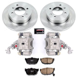 Power Stop 97-00 Hyundai Elantra Rear Autospecialty Brake Kit w/Calipers