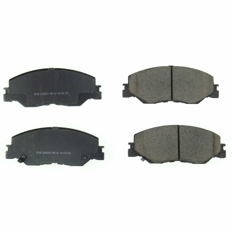 Power Stop 22-23 Honda Civic Front Z16 Evo Ceramic Brake Pad PowerStop