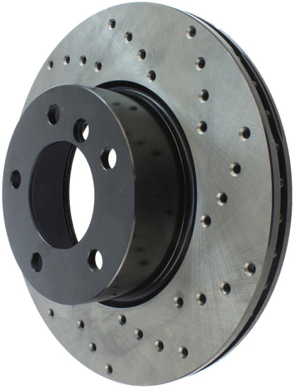 StopTech 08-10 BMW 128i Cross Drilled Left Front Rotor Stoptech