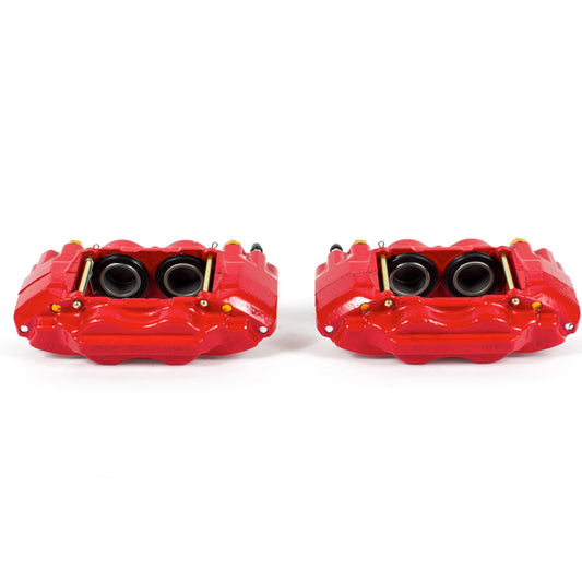 Power Stop 06-10 Hummer H3 Front Red Calipers w/o Brackets - Pair PowerStop