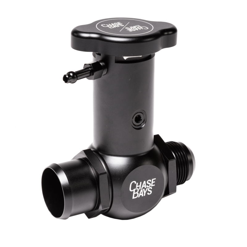 Chase Bays -16AN / -20AN Raised Inline Filler Neck w/Cap
