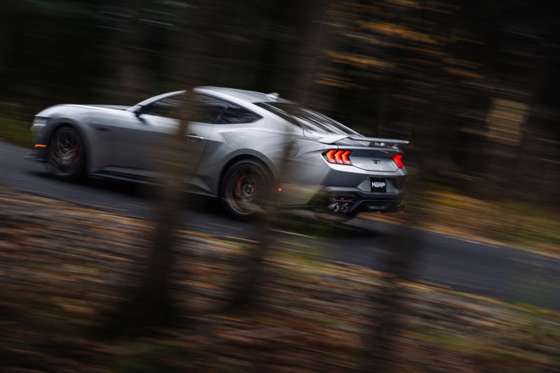 MBRP 2024+ Ford Mustang GT Armor Pro 3in Steet Profile Catback Exhaust  - Carbon Fiberl Tips MBRP