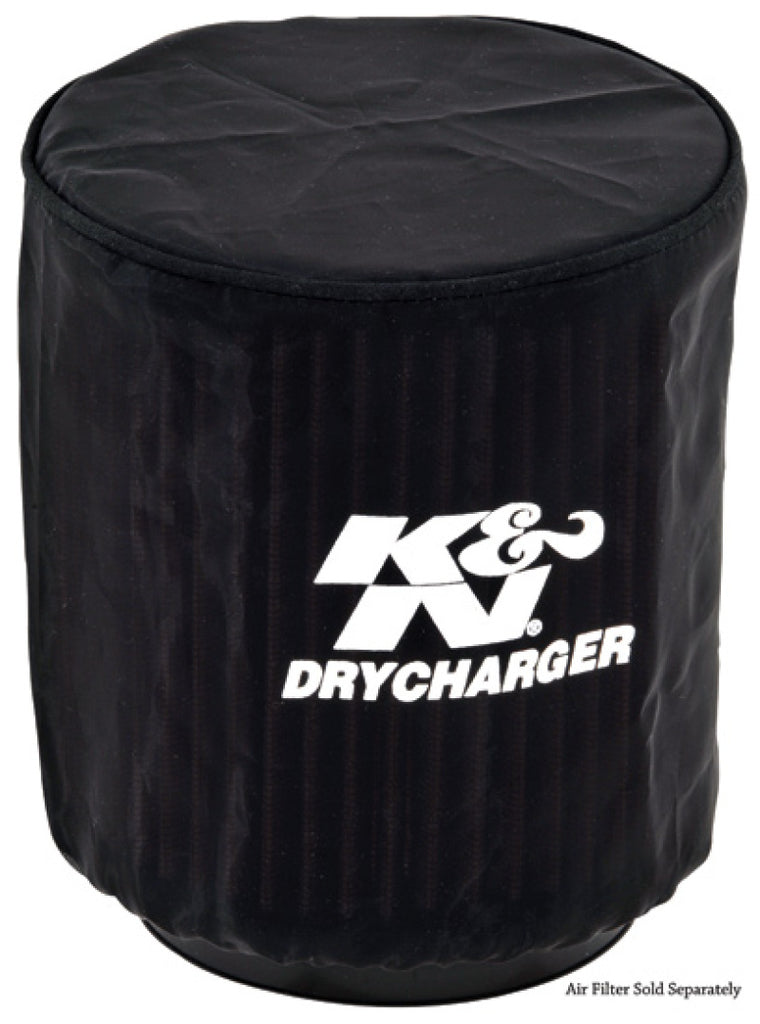 K&N Air Filter Wrap - Round Straight - Black - 08-09 Can-Am DS450 450 / 09-12 DS450 EFI / 08 DS450X