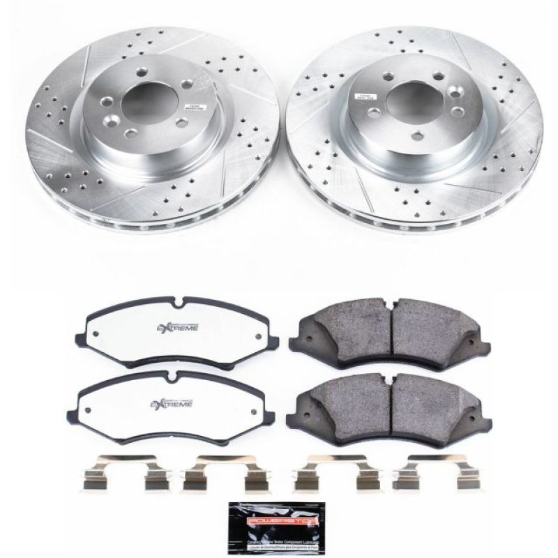 Power Stop 2010 Land Rover LR4 Front Z36 Truck & Tow Brake Kit PowerStop
