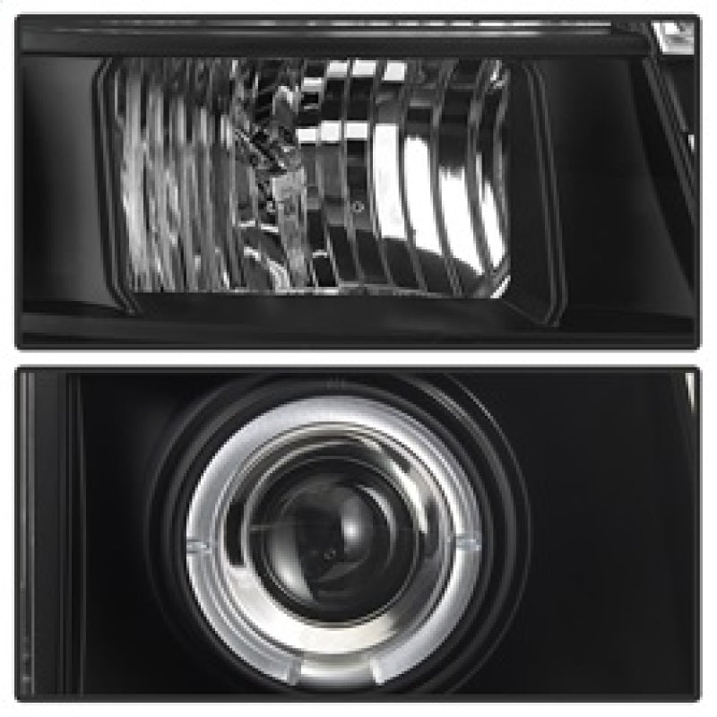 Spyder GMC Yukon 07-14/GMC Yukon Denali 07-14Projector Headlights LED Halo LED Blk PRO-YD-GY07-HL-BK SPYDER