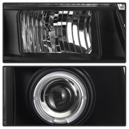 Spyder GMC Yukon 07-14/GMC Yukon Denali 07-14Projector Headlights LED Halo LED Blk PRO-YD-GY07-HL-BK SPYDER