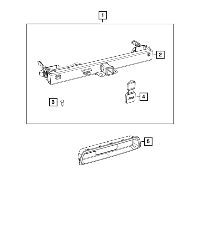 OEM Mopar 2015-21 JEEP RENEGADE FLARE MOLDING Retaining Clip (5SR17JXWAA) X1