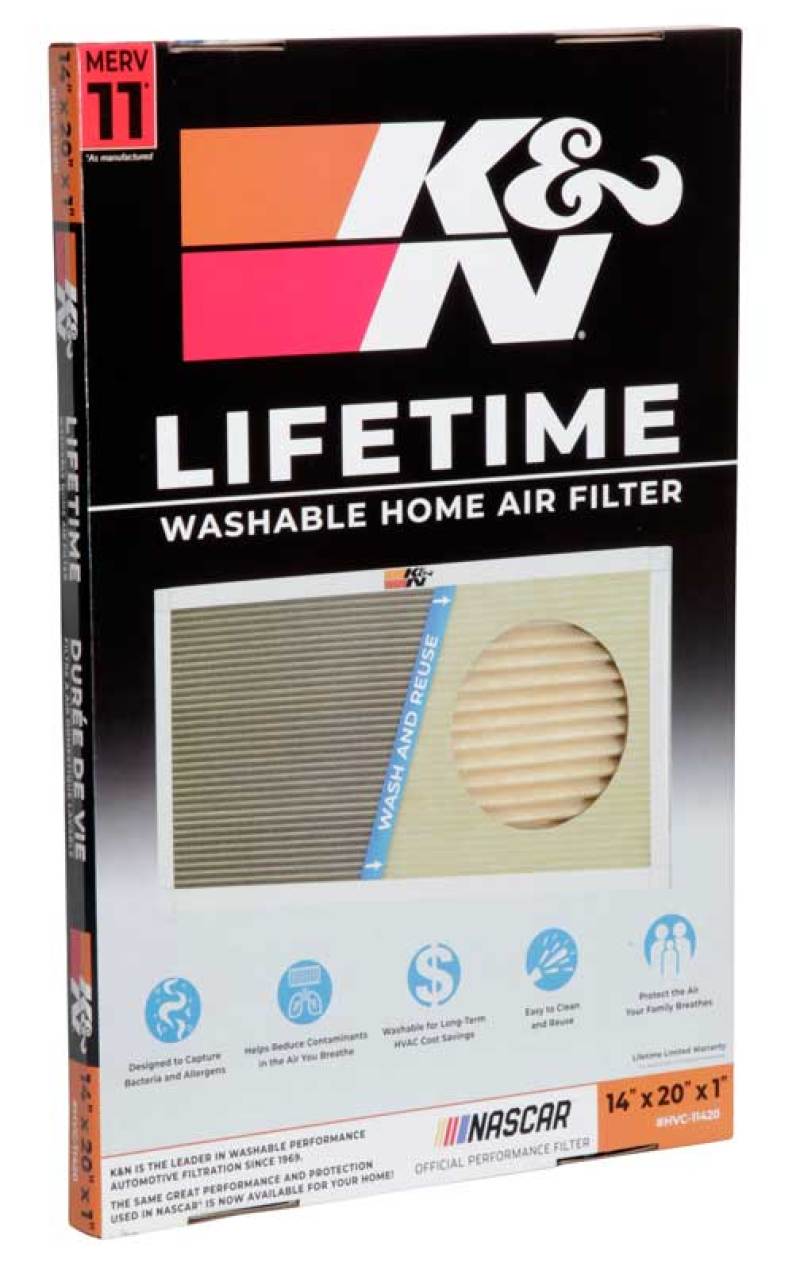 K&N HVAC Filter - 14 x 20 x 1 K&N Engineering