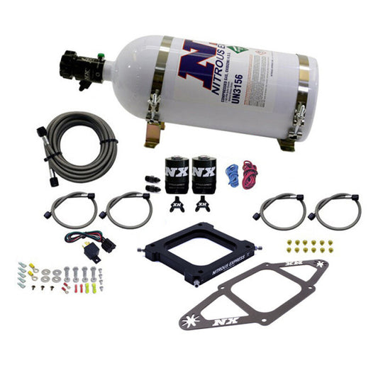 Nitrous Express 4500 Assassin Plate System, Pro Power Alcohol, 100-500 HP (10# Bottle) - 67575-10