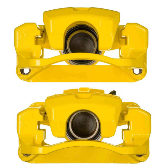 Power Stop 17-20 Toyota 86 Rear Yellow Caliper w/Bracket (Pair) PowerStop