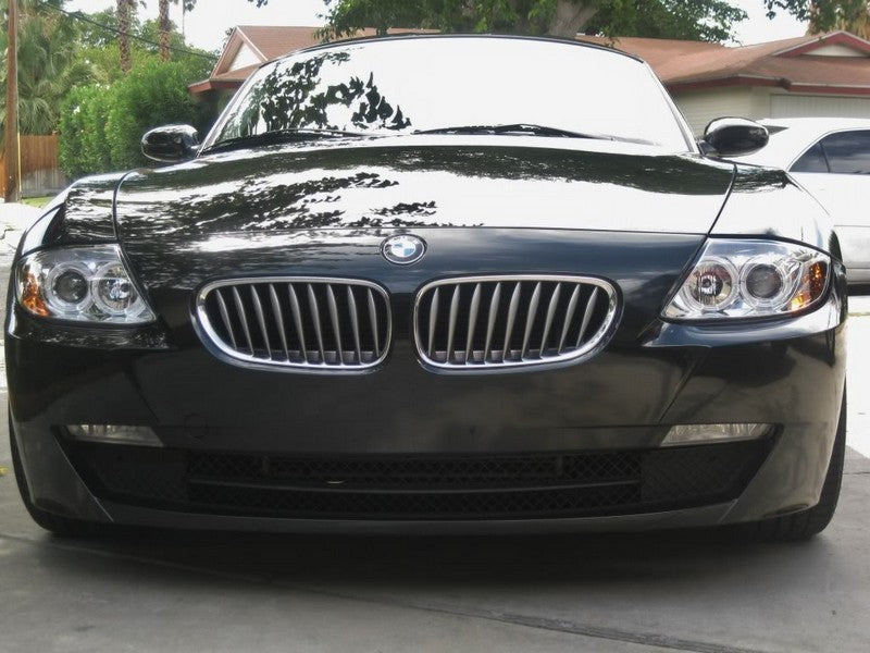 Spyder BMW Z4 03-08 Projector Headlights Halogen Model Only - LED Halo Chrome PRO-YD-BMWZ403-HL-C SPYDER