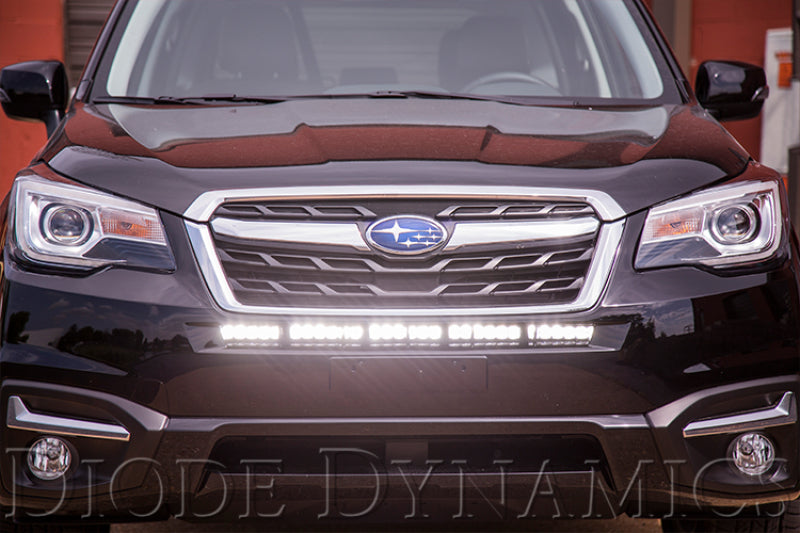 Diode Dynamics 30 In LED Light Bar Single Row Straight - Amber Driving Each Stage Series Diode Dynamics