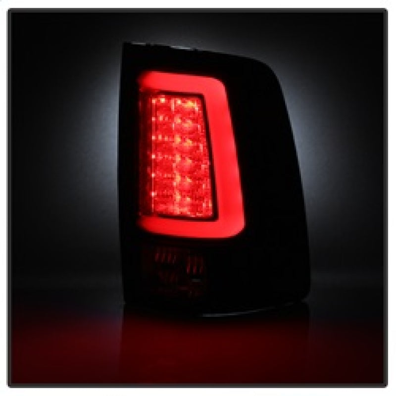 Spyder 09-16 Dodge Ram 1500 Light Bar LED Tail Lights - Black ALT-YD-DRAM09V2-LED-BK SPYDER